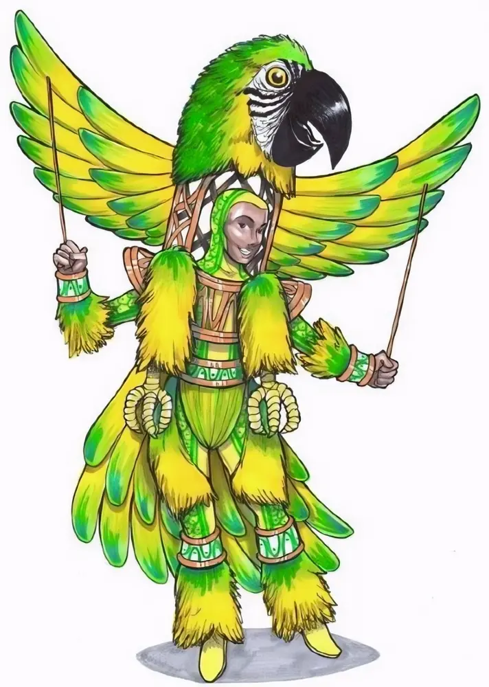 Costume design sketch 3